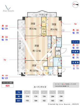 アーティリーコート城南 401 【福岡県梅林駅】 の間取り図