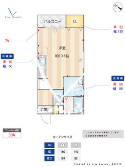 コーラルヒルズ 201 【福岡県高宮駅】 の間取り図