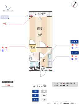 エステート西新 202 【福岡県西新駅】 の間取り図