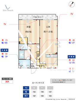 Y・Kレジデンス赤羽西　 201 【東京都赤羽駅】 の間取り図