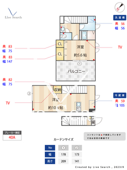 フローラメゾン 203 【東京都西荻窪駅】 の間取り図