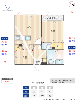 サクラテラス飯倉 102 【福岡県金山駅】 の間取り図