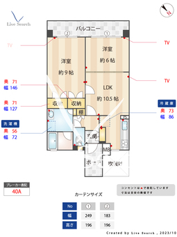 アクシオン高宮 203 【福岡県高宮駅】 の間取り図