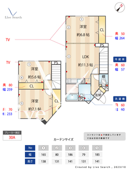 エルファーロ駒沢公園Ⅰ 403 【東京都駒沢大学駅】 の間取り図