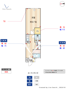 エルファーロ駒沢公園Ⅰ 502 【東京都駒沢大学駅】 の間取り図