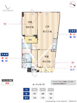 エルファーロ駒沢公園Ⅰ 401 【東京都駒沢大学駅】 の間取り図
