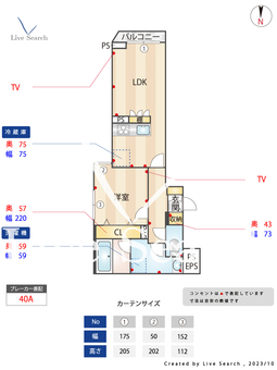クオーレひばりが丘 103 【東京都ひばりが丘駅】 の間取り図