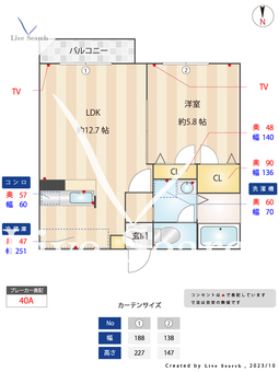 APRICOT GARDEN 202 【福岡県次郎丸駅】 の間取り図