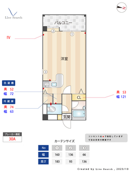 サンセーヌ大名 305 【福岡県赤坂駅】 の間取り図