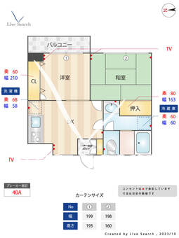 コーポラス加藤 303 【東京都西小山駅】 の間取り図