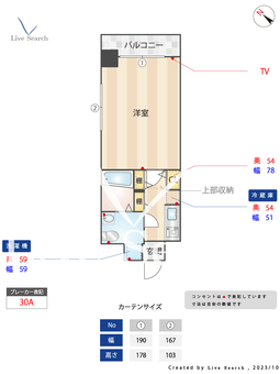 エトス平尾 715 【福岡県西鉄平尾駅】 の間取り図