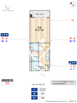 ピュアドームステーションサイト博多 602 【福岡県博多駅】 の間取り図