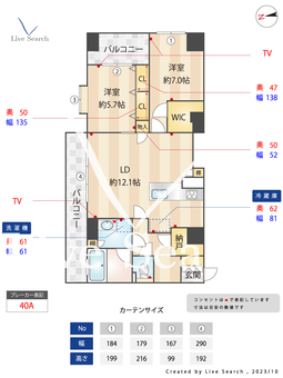 プライマル福岡平尾 205 【福岡県平尾駅】 の間取り図