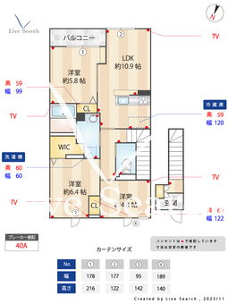 ヴェルモアA棟 201 【福岡県春日原駅】 の間取り図