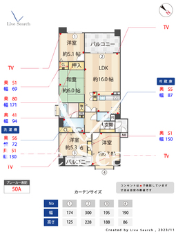 リーベスト祖原公園アソシア 403 【早良区西新駅】 の間取り図