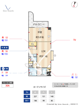 ビーノ六本松 402 【福岡県六本松駅】 の間取り図
