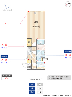 ルネサンスコート蒲田 204 【東京都京浜東北線蒲田駅】 の間取り図