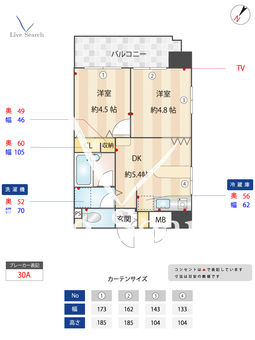 イトーピア天神東 601 【福岡県中洲川端駅】 の間取り図