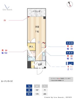 TAKEコーポ 201 【福岡県福大前】 の間取り図