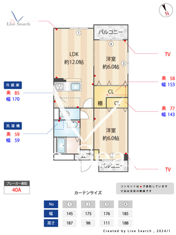 コンフォール別府 101 【福岡県別府駅】 の間取り図