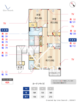 パークガーデン　シャルドン 103 【東京都青梅線昭島駅】 の間取り図
