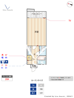 ハックベリー平和 408 【福岡県西鉄平尾駅】 の間取り図