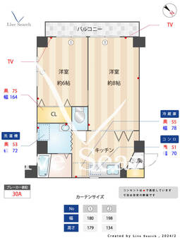 ドリーム呉服町 303 【福岡県地下鉄　呉服町駅】 の間取り図