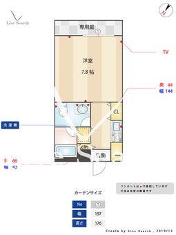 ファミリオン御所 102 【福岡県桜坂駅】 の間取り図