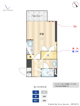 ＣｈｅｒｉｓｈＰａｒｉｓⅥ 101 【福岡県藤崎駅】 の間取り図