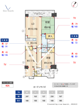 藤和シティコープ薬院 204 【福岡県薬院大通駅】 の間取り図