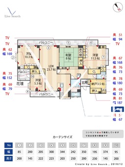 シオン室見 3F 【福岡県室見駅】 の間取り図