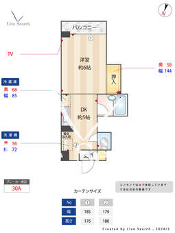 セントラルビレッジ百道 2007 【福岡県藤崎駅】 の間取り図