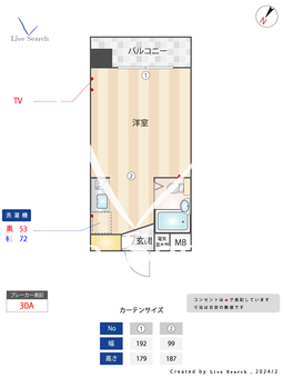 千石ビル 401 【福岡県博多駅】 の間取り図