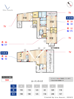 Exceed平尾 401 【福岡県平尾駅】 の間取り図