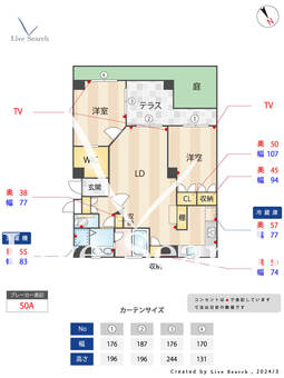 ガーデンヒルズ浄水Ⅲ 202 【福岡県薬院大通駅】 の間取り図