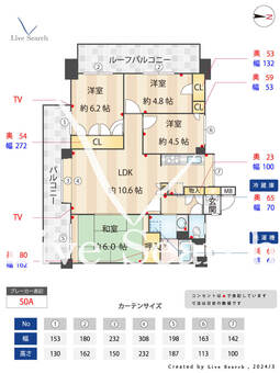 パーク・ノヴァ高取南 401 【福岡県藤崎駅】 の間取り図