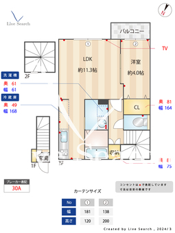 グランフォルト福岡西新_間取り図