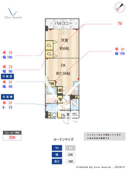 ルミエール東雲 306 【福岡県雑餉隈駅】 の間取り図