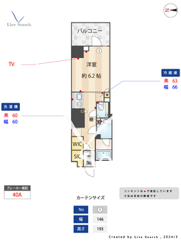 オーキッドレジデンス渋谷富ヶ谷 909 【東京都代々木八幡駅】 の間取り図