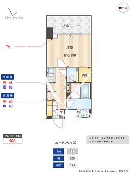 オーキッドレジデンス渋谷富ヶ谷 902 【東京都代々木八幡駅】 の間取り図