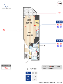 オーキッドレジデンス渋谷富ヶ谷 808 【東京都代々木八幡駅】 の間取り図