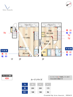 RESIDENCE城西 209 【福岡県西新駅】 の間取り図