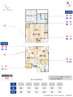 プラタホーム西山町  【兵庫県長田駅】 の間取り図