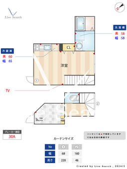サクラシンマチU 06 【東京都桜新町駅】 の間取り図