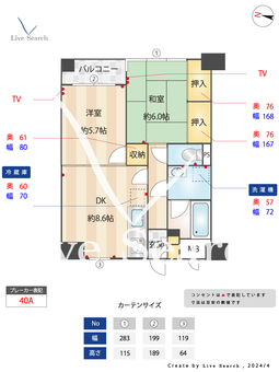 ロマネスク大名 302 【福岡県赤坂駅】 の間取り図