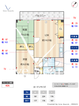 近藤ビル 203 【福岡県呉服町】 の間取り図