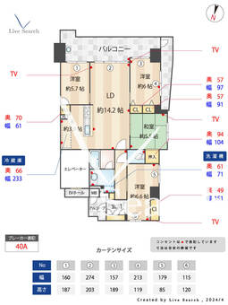 アルファステイツ室見サウス 801 【福岡県室見駅】 の間取り図