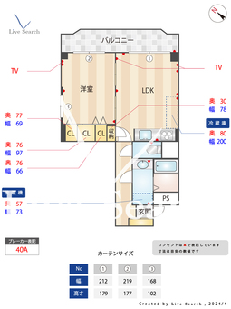 さんくれーる湊川 1002 【兵庫県湊川駅】 の間取り図