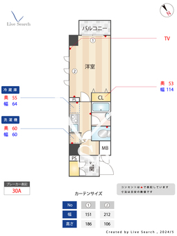 メインステージ青山 106 【東京都東京メトロ千代田線 表参道駅】 の間取り図