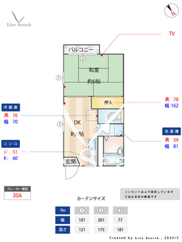ピュア平尾 203 【福岡県平尾駅】 の間取り図